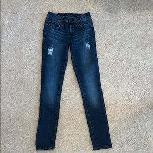 Aeropostale Dark Blue Skinny Jeans